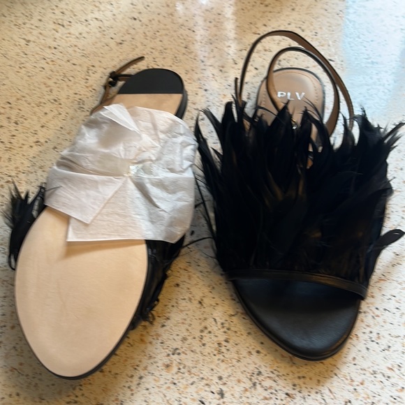 PLV, feather, flat shoe strap, Frandsen on the ankle - Picture 3 of 3